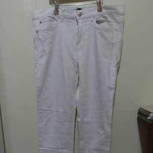 JOE FRESH OFF-WHITE ULTRA SLIM LOW RISE DENIM JEANS SIZE 29 (8)